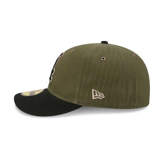 New Era x Three Looms 5950 Pinched Crown Chicago White Sox American Herringbone Fitted Hat