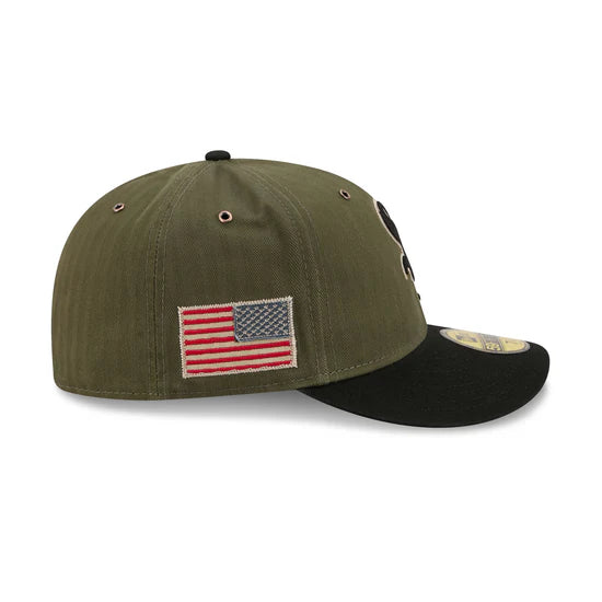 New Era x Three Looms 5950 Pinched Crown Chicago White Sox American Herringbone Fitted Hat