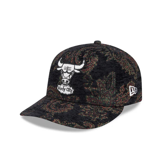 New Era x Three Looms 5950 Pinched Crown Chicago Bulls Jacquard Chenille Fitted Hat