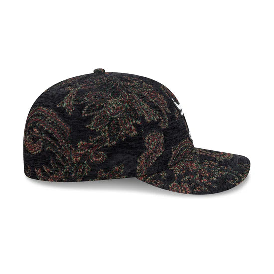New Era x Three Looms 5950 Pinched Crown Chicago Bulls Jacquard Chenille Fitted Hat