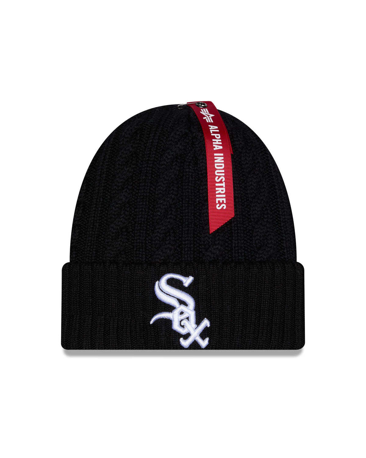 New Era x Alpha Industries Chicago White Sox Knit Beanie