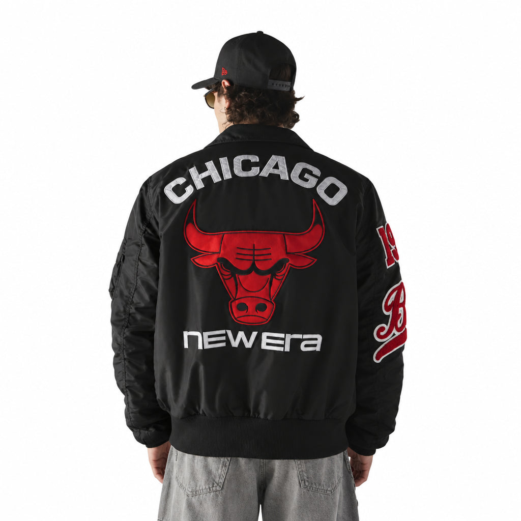 New Era x Alpha Industries Chicago Bulls MA-1 Bomber Jacket