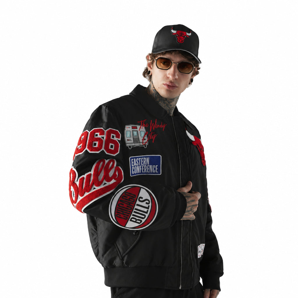 New Era x Alpha Industries Chicago Bulls MA-1 Bomber Jacket