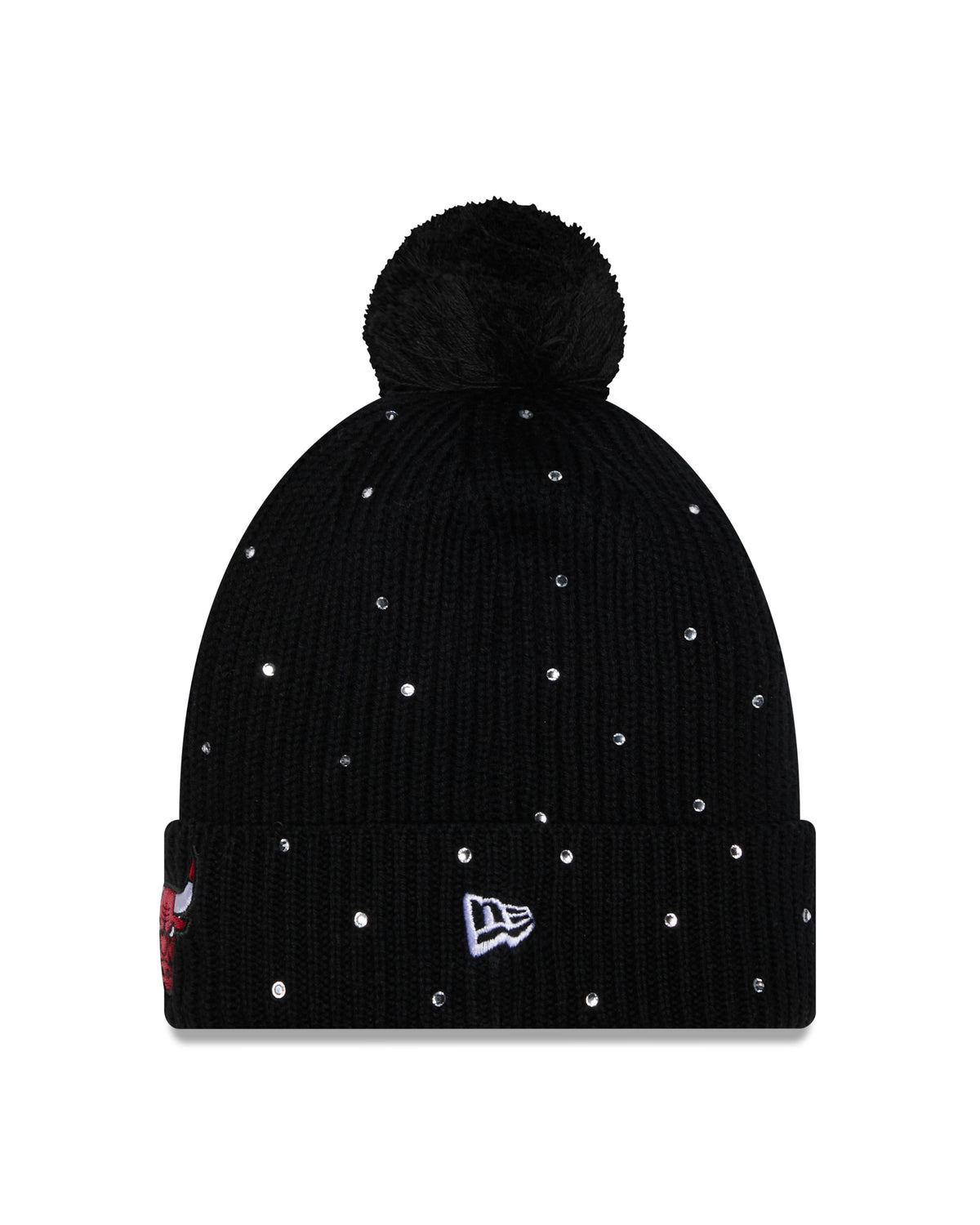 New Era Chicago Bulls Rhinestone Knit Beanie