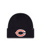 New Era Chicago Bears Rhinestone Badge Knit Beanie