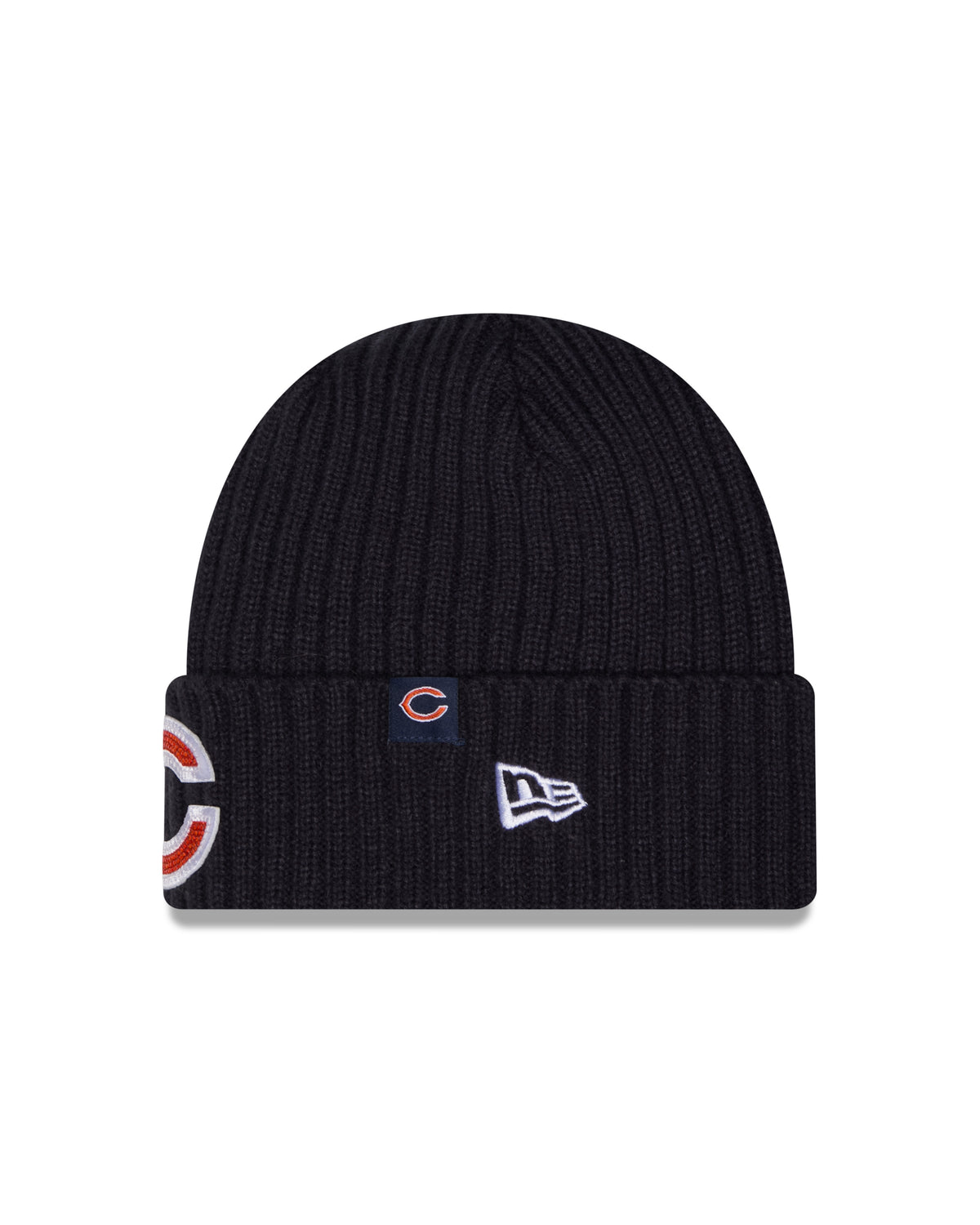 New Era Chicago Bears Rhinestone Badge Knit Beanie