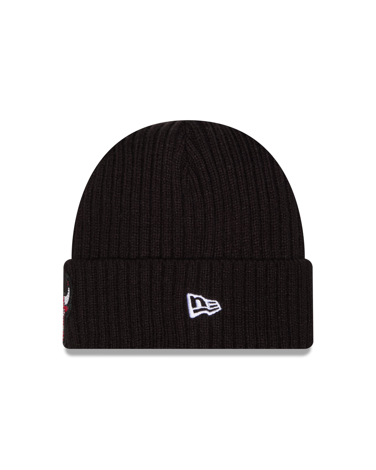 New Era Chicago Bulls Rhinestone Badge Knit Beanie