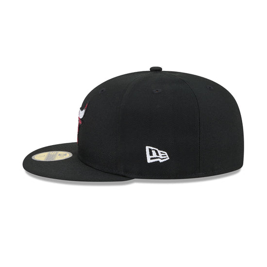 New Era 5950 Chicago Bulls Rhinestone Badge Fitted Hat