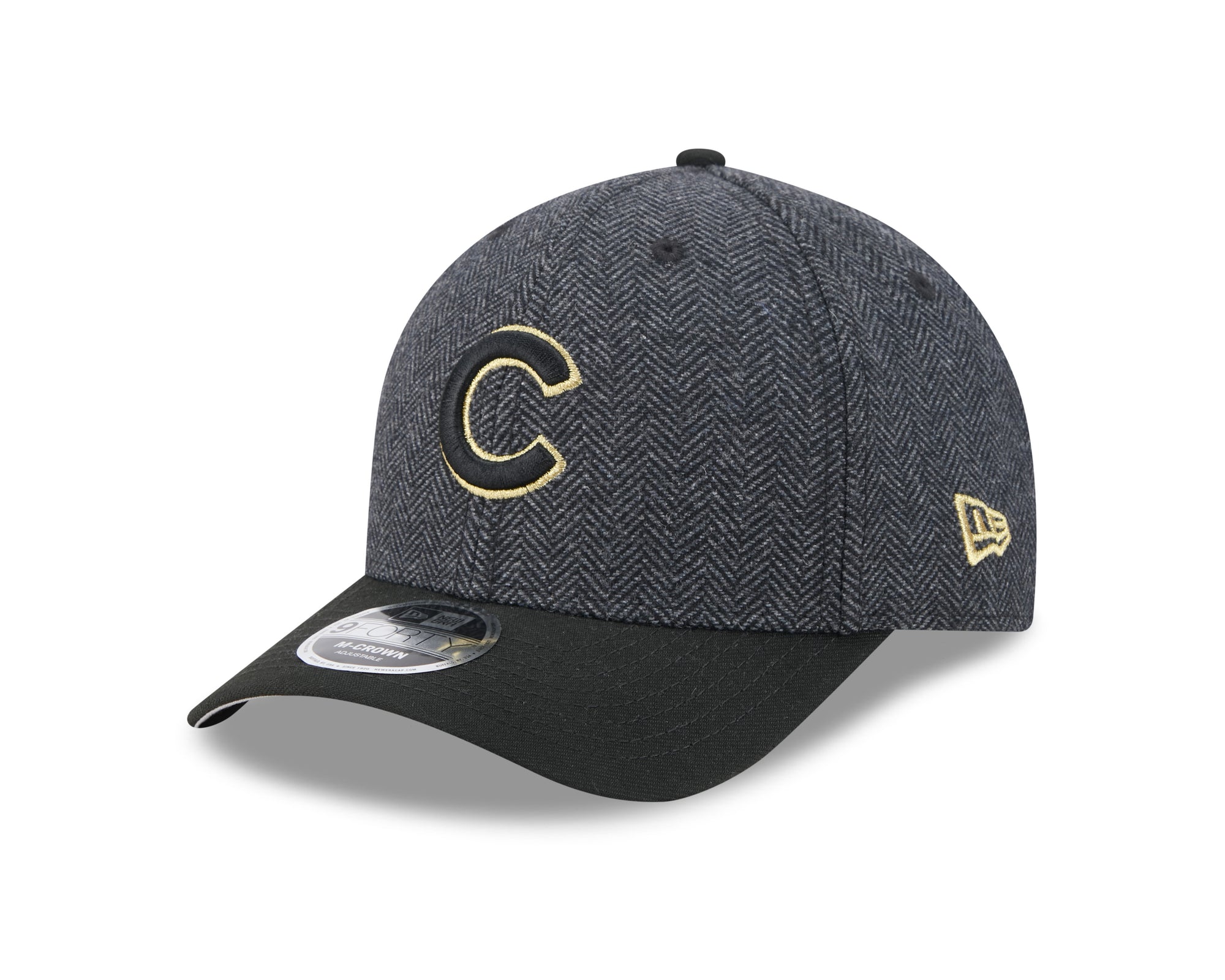 New Era 940 M Crown Chicago Cubs Faux Wool Snapback Hat