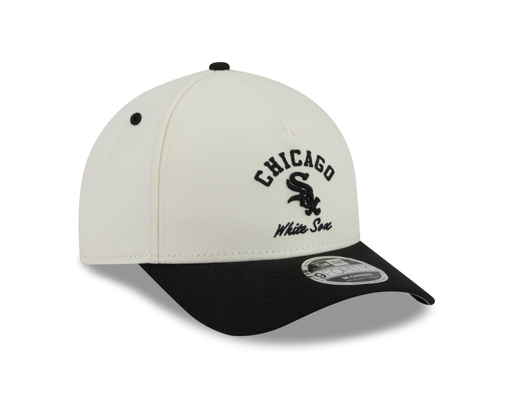 New Era 940 A Frame M Crown Chicago White Sox Arch Graphic Snapback Hat