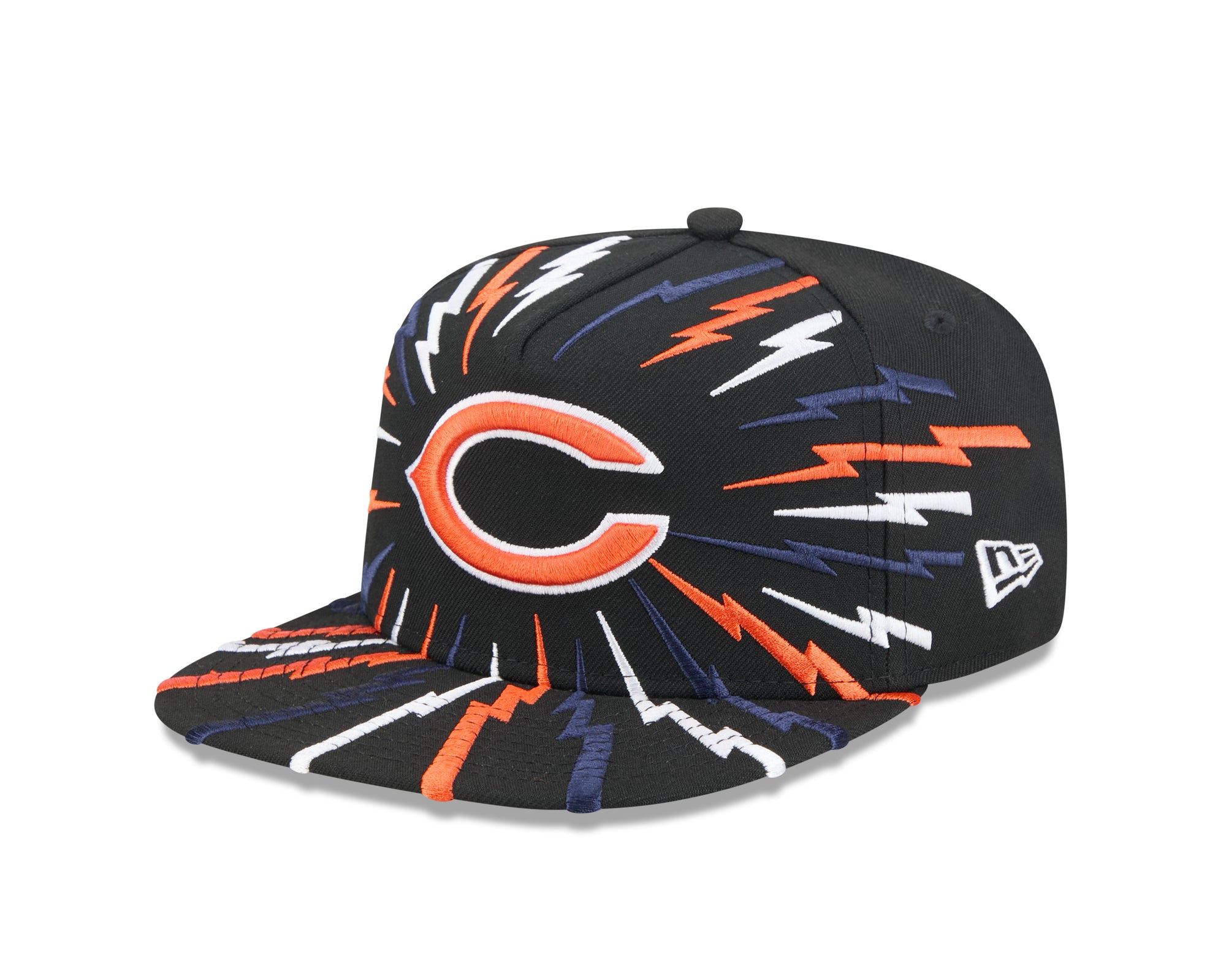 New Era 950 A Frame Chicago Bears Bolt Collection Snapback Hat