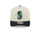 New Era 950 A Frame Seattle Mariners Rear Graphic Snapback Hat