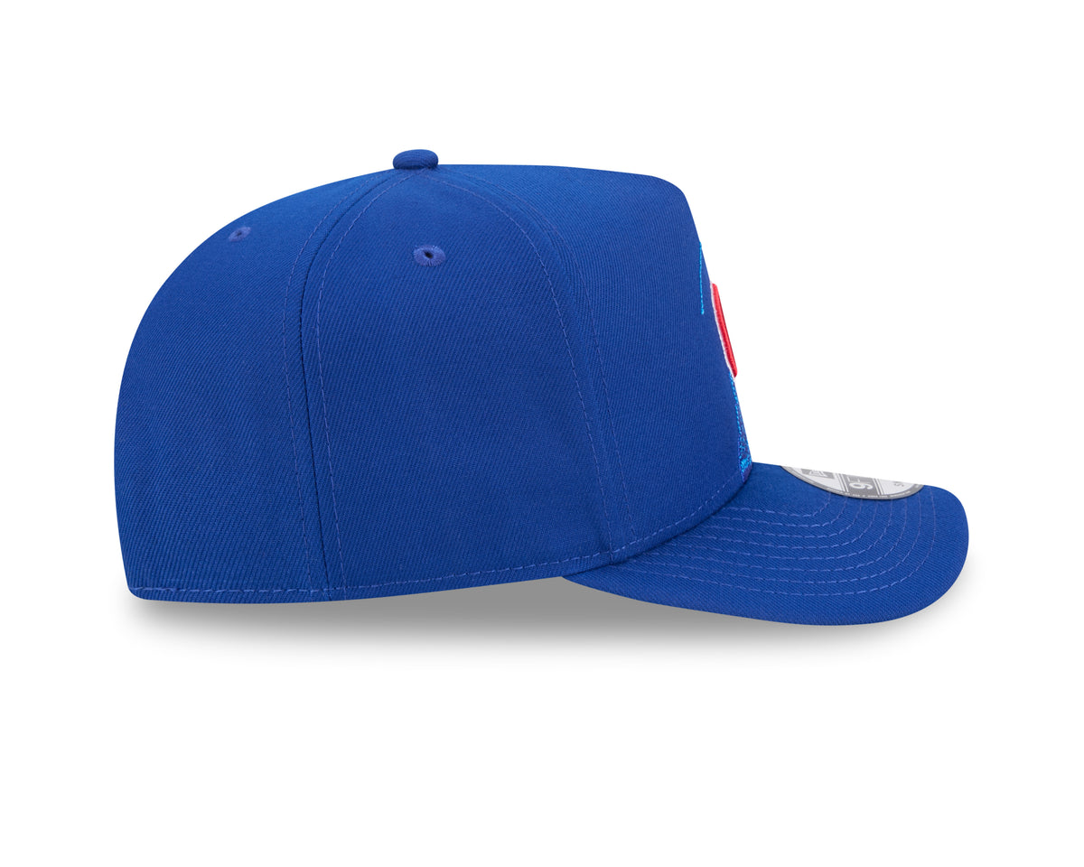 New Era 950 A-Frame Pinch Crown Chicago Cubs Injection Snapback Hat