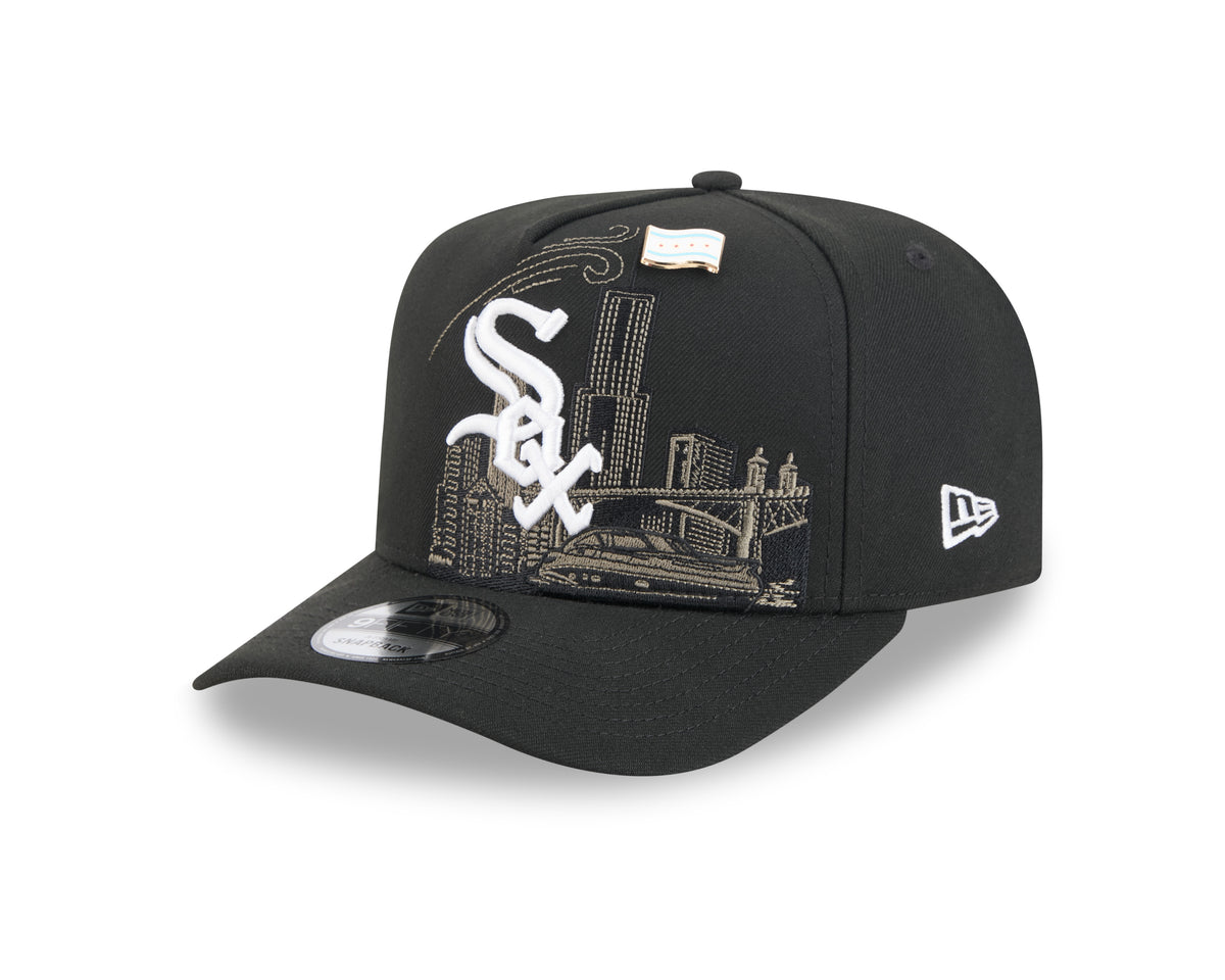 New Era 950 A-Frame Pinch Crown Chicago White Sox Injection Snapback Hat