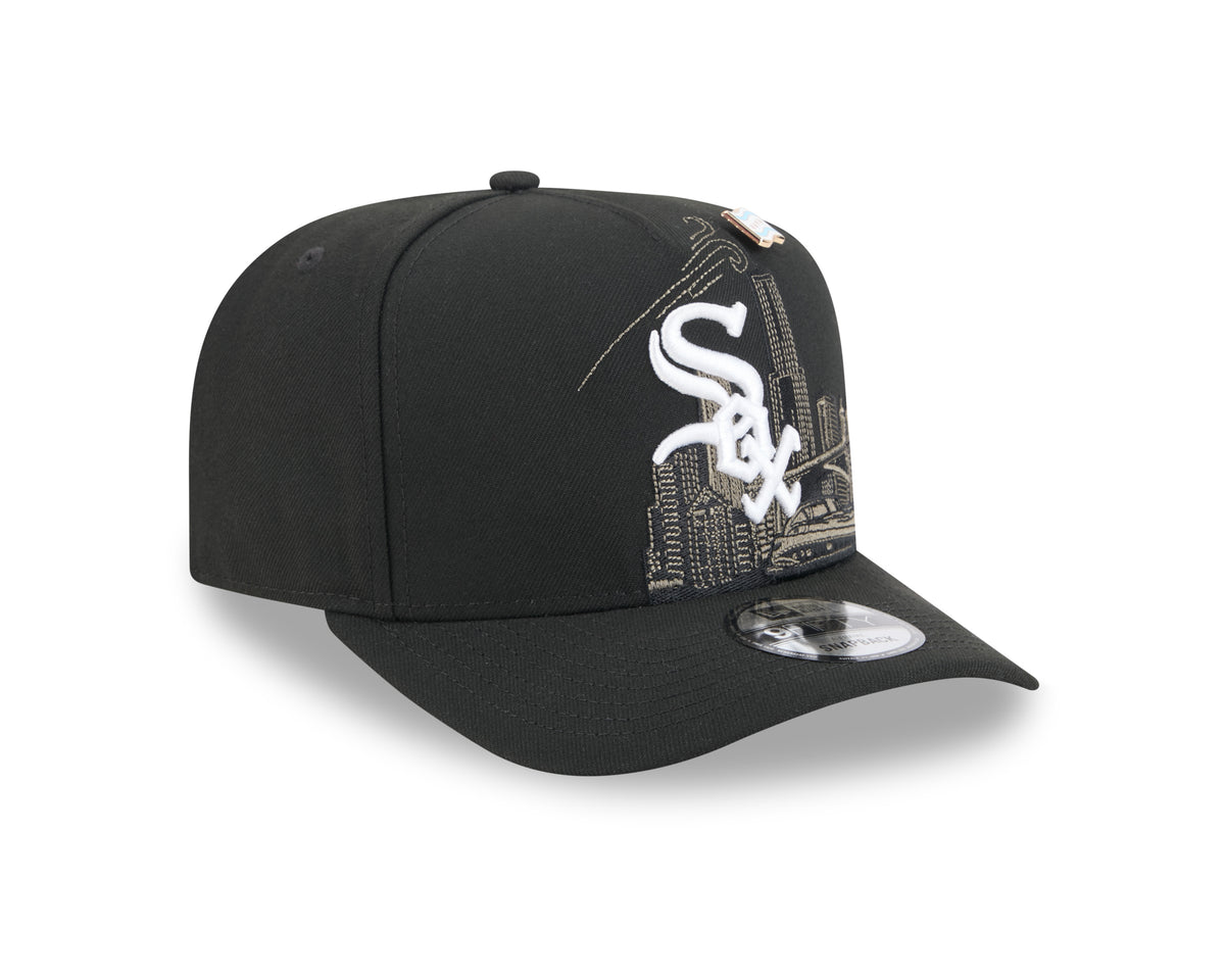 New Era 950 A-Frame Pinch Crown Chicago White Sox Injection Snapback Hat