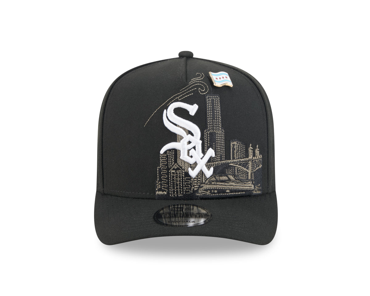 New Era 950 A-Frame Pinch Crown Chicago White Sox Injection Snapback Hat