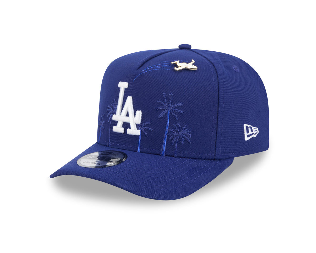 New Era 950 A-Frame Pinch Crown Los Angeles Dodgers INJ Snapback Hat