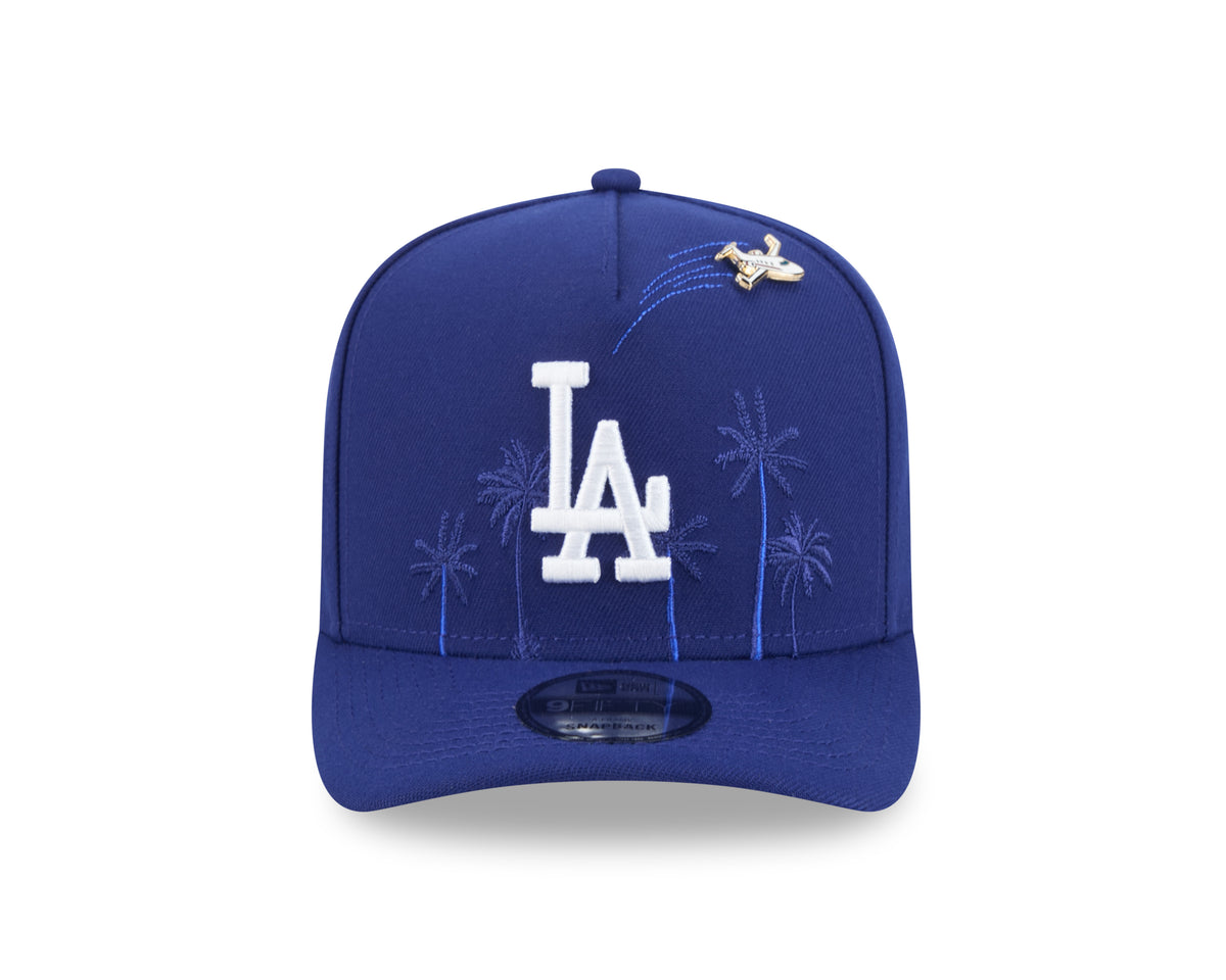 New Era 950 A-Frame Pinch Crown Los Angeles Dodgers INJ Snapback Hat