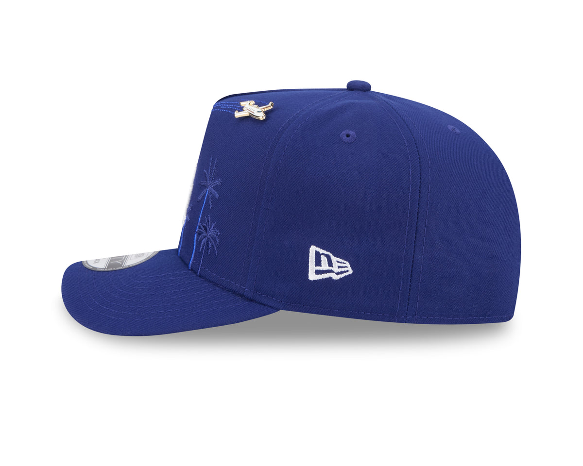 New Era 950 A-Frame Pinch Crown Los Angeles Dodgers INJ Snapback Hat