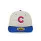 New Era x Moon 5950 Retro Crown Chicago Cubs Herringbone Fitted Hat