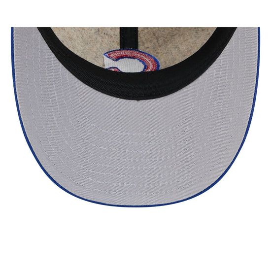 New Era x Moon 5950 Retro Crown Chicago Cubs Herringbone Fitted Hat