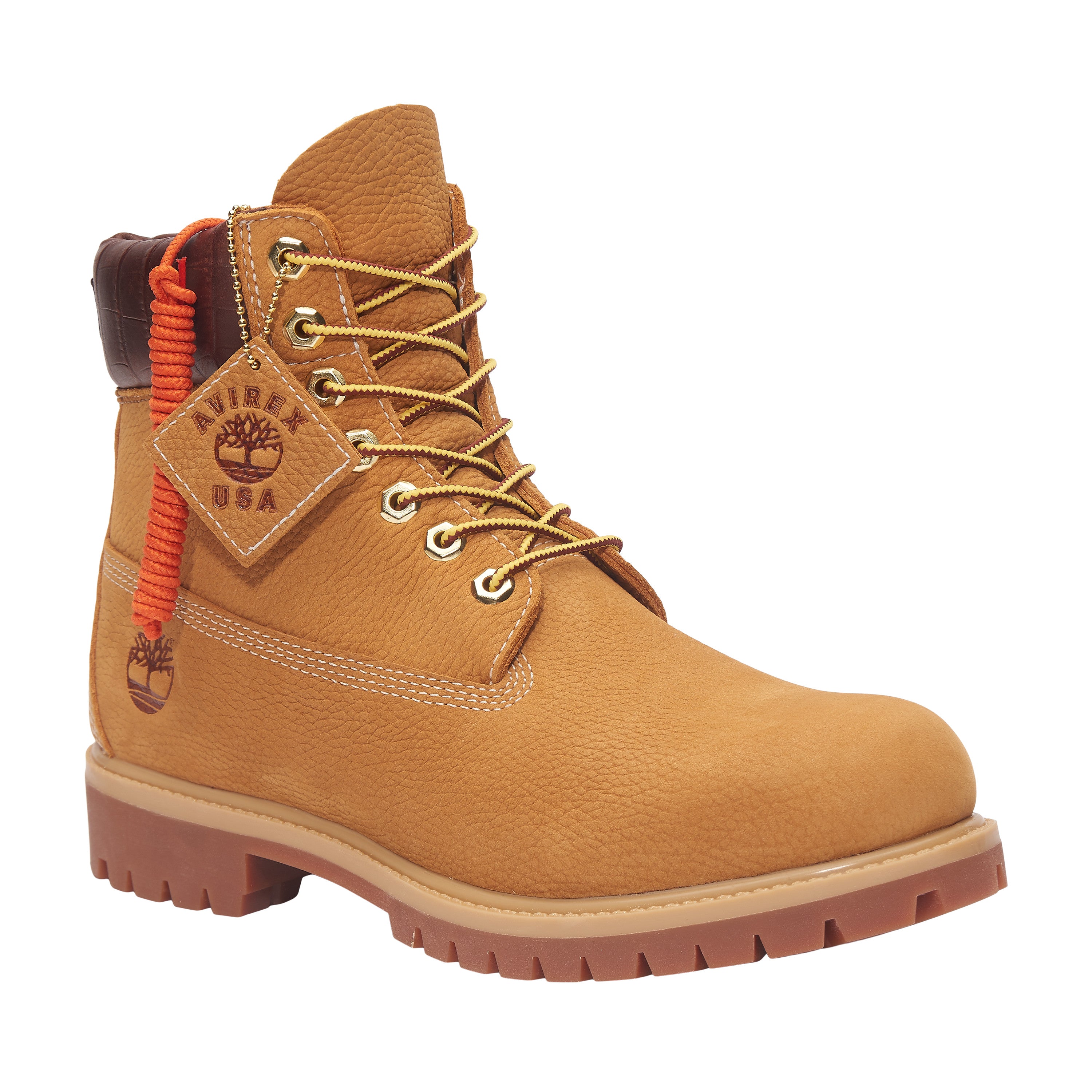 Timberland x Avirex 6 Inch Premium Waterproof Boot 'Wheat Nubuck