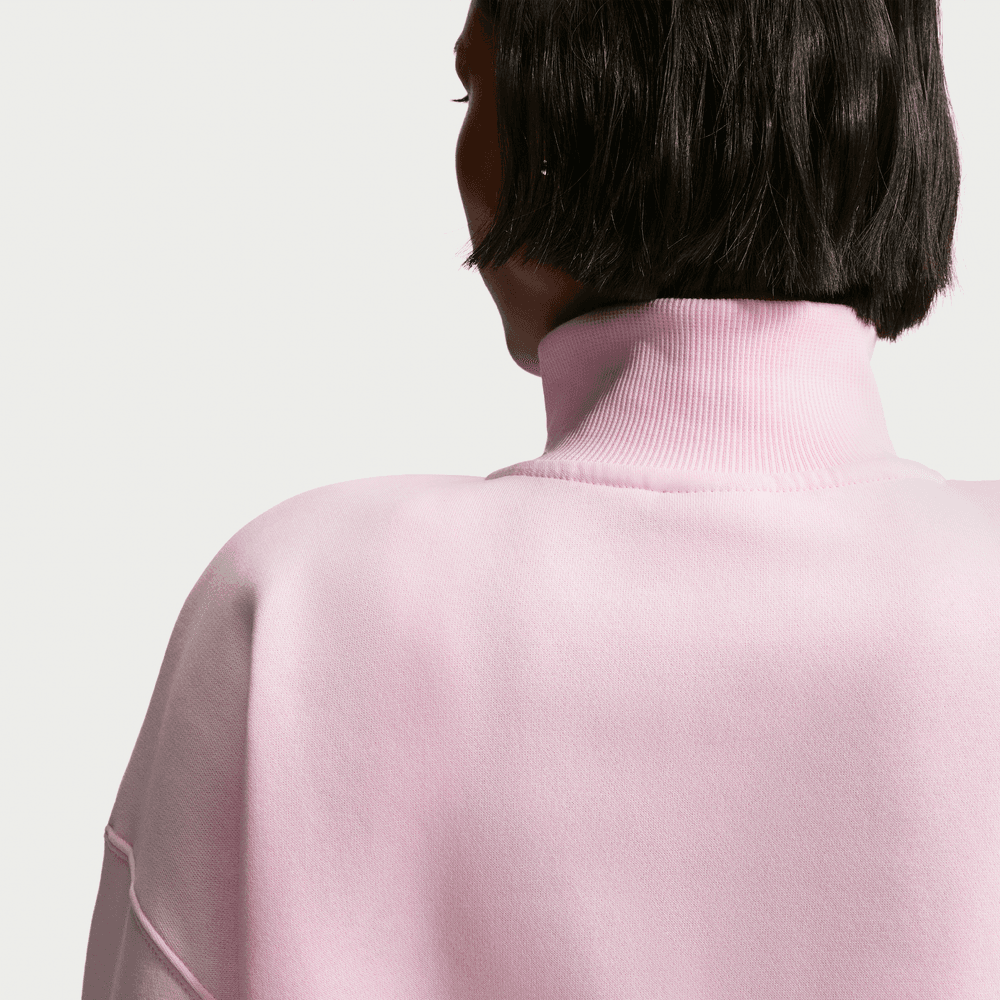Wmns Nike Sportswear Phoenix Fleece 1/4-Zip Cropped Sweatshirt