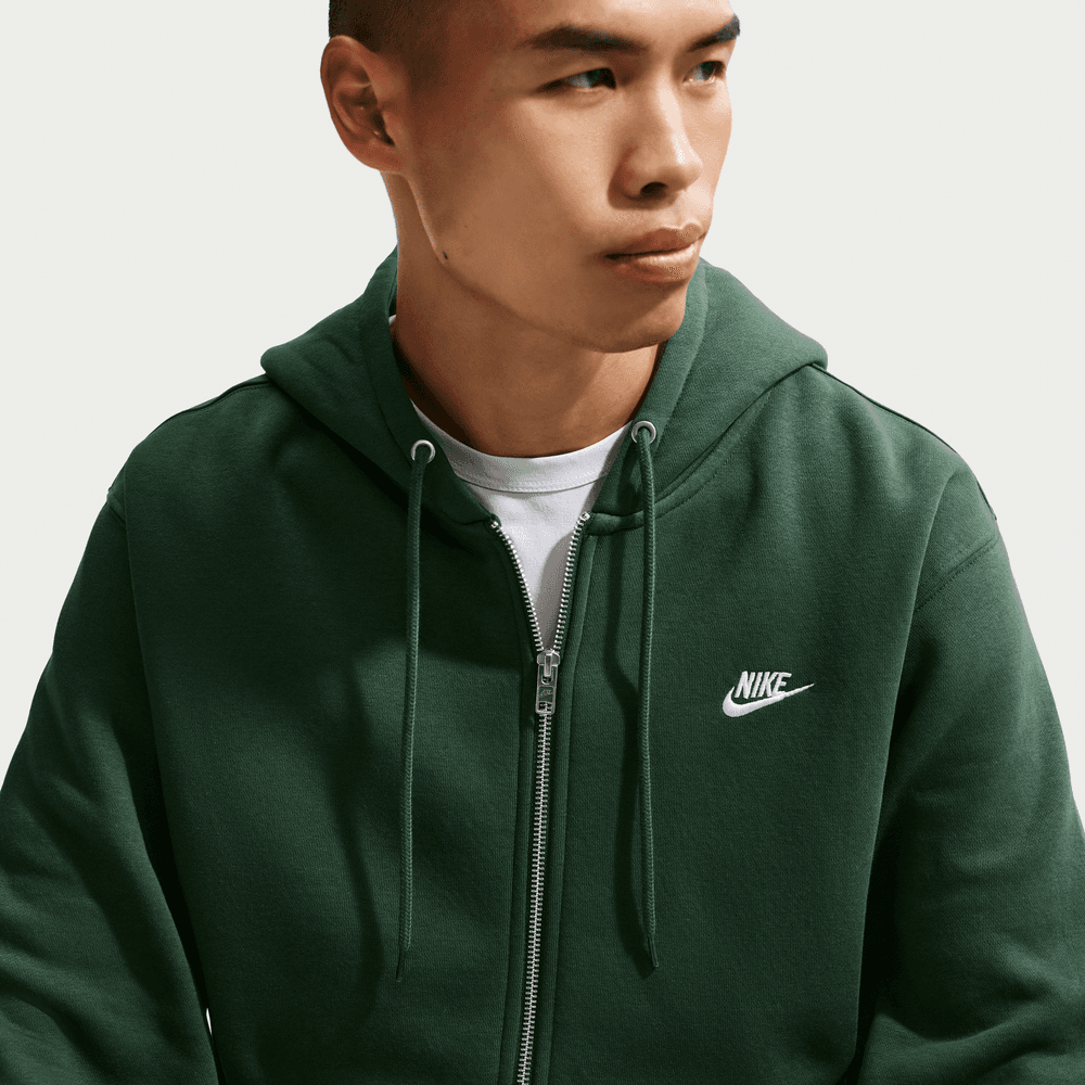 Nike Club Full-Zip Fleece Hoodie