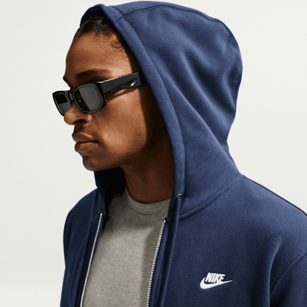 Nike Club Full-Zip Fleece Hoodie