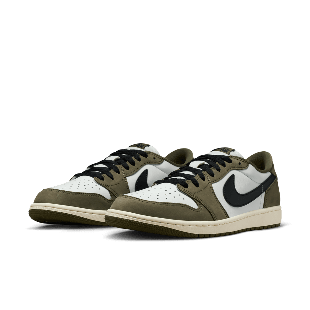 GS Air Jordan 1 Retro Low OG 'Medium Olive/Black-Summit White-Sail GS Air Jordan 1 Retro Low OG 'Medium Olive/Black-Summit White-Sail
