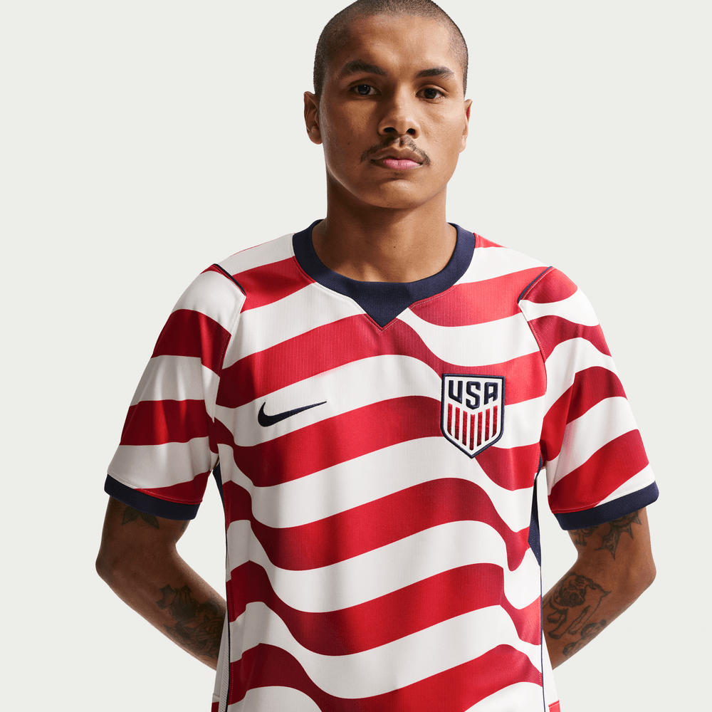 Nike USA Dri-Fit Jersey Short Sleeve Stadium Home 'Sail/Midnight
