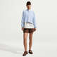 Wmns Nike Sportswear Chill Waffle Oversized Henley Long-Sleeve Top