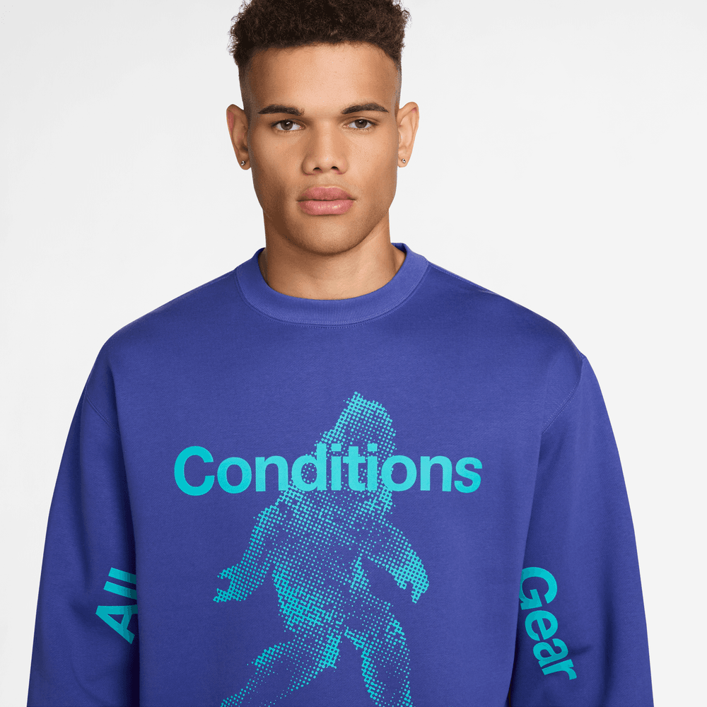 Nike ACG "Tuff Fleece" Therma-Fit Pullover Crewneck Sweatshirt
