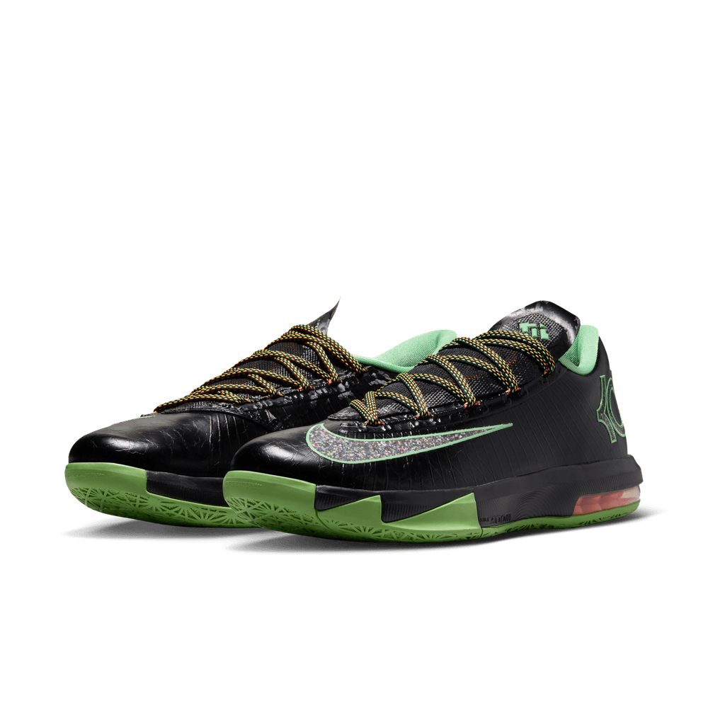Nike KD 6 'Black/Multi-Color-Light Lucid Green