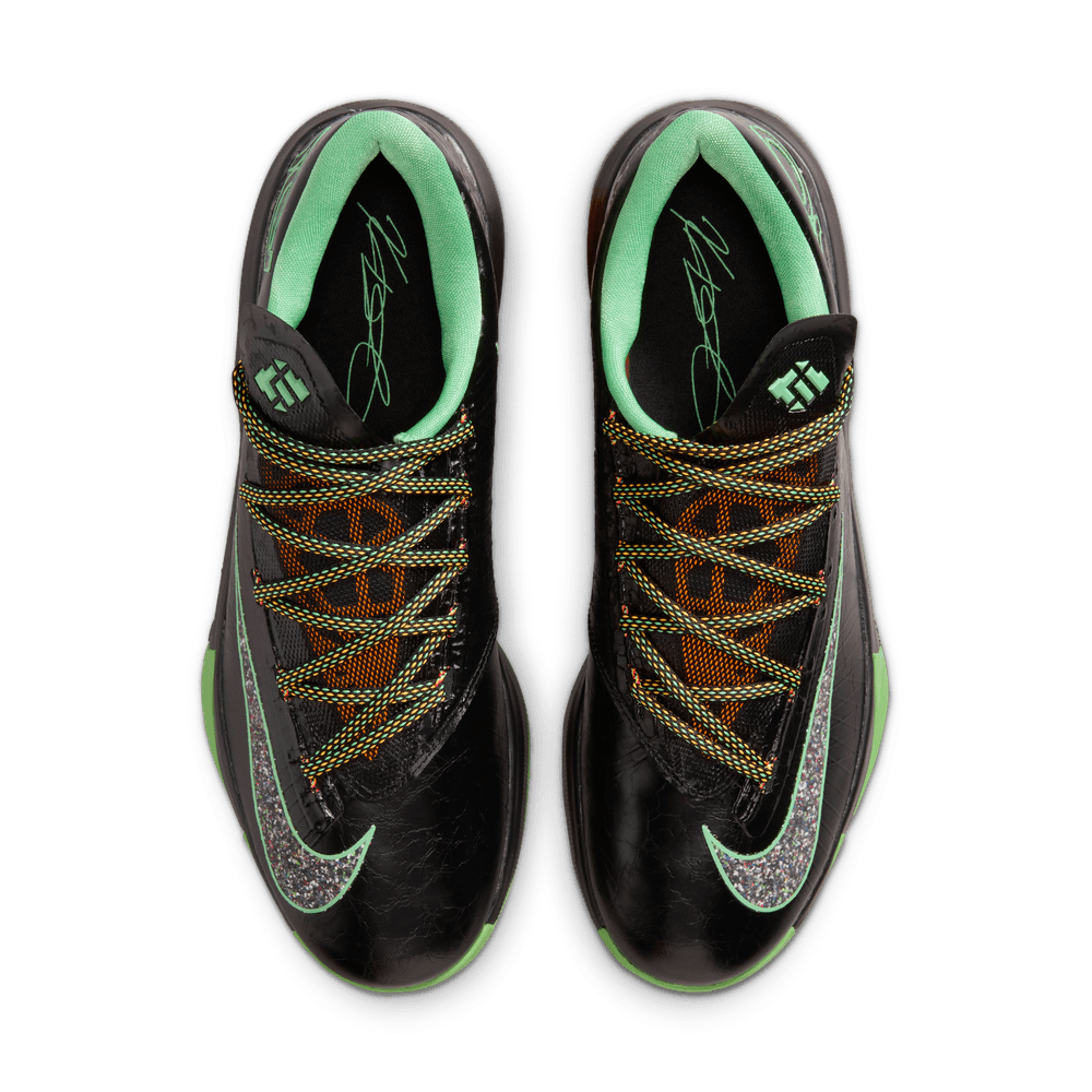 Nike KD 6 'Black/Multi-Color-Light Lucid Green