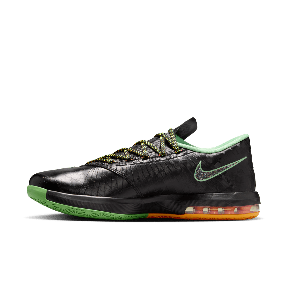 Nike KD 6 'Black/Multi-Color-Light Lucid Green