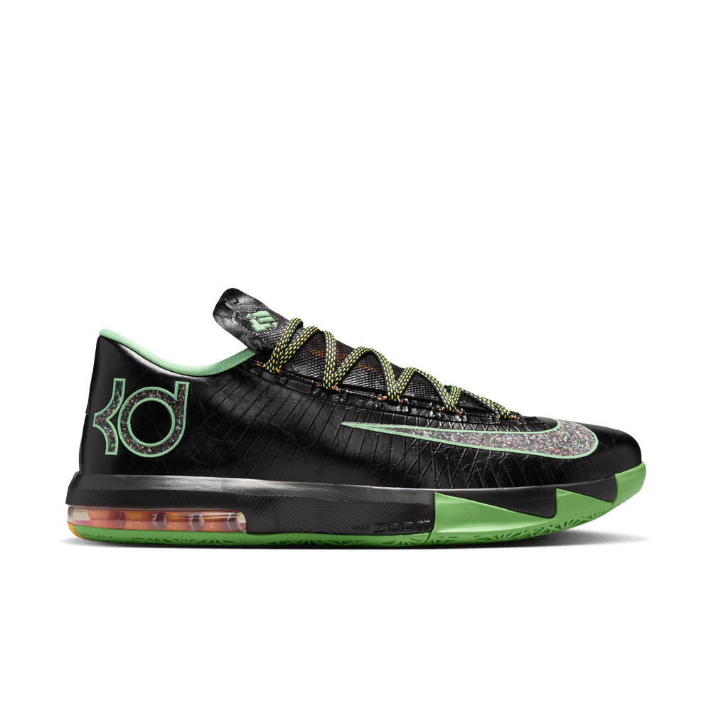 Nike KD 6 'Black/Multi-Color-Light Lucid Green