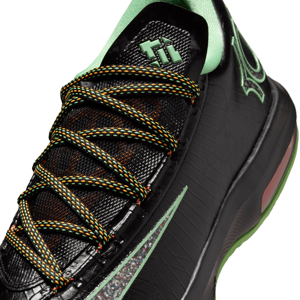 Nike KD 6 'Black/Multi-Color-Light Lucid Green