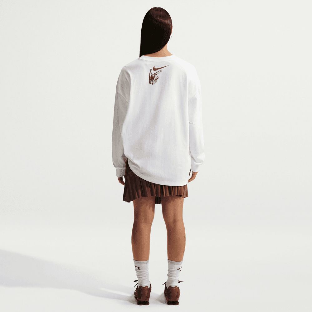 Wmns Nike Sportswear Oversized Long Sleeve Tee VDAY Tee
