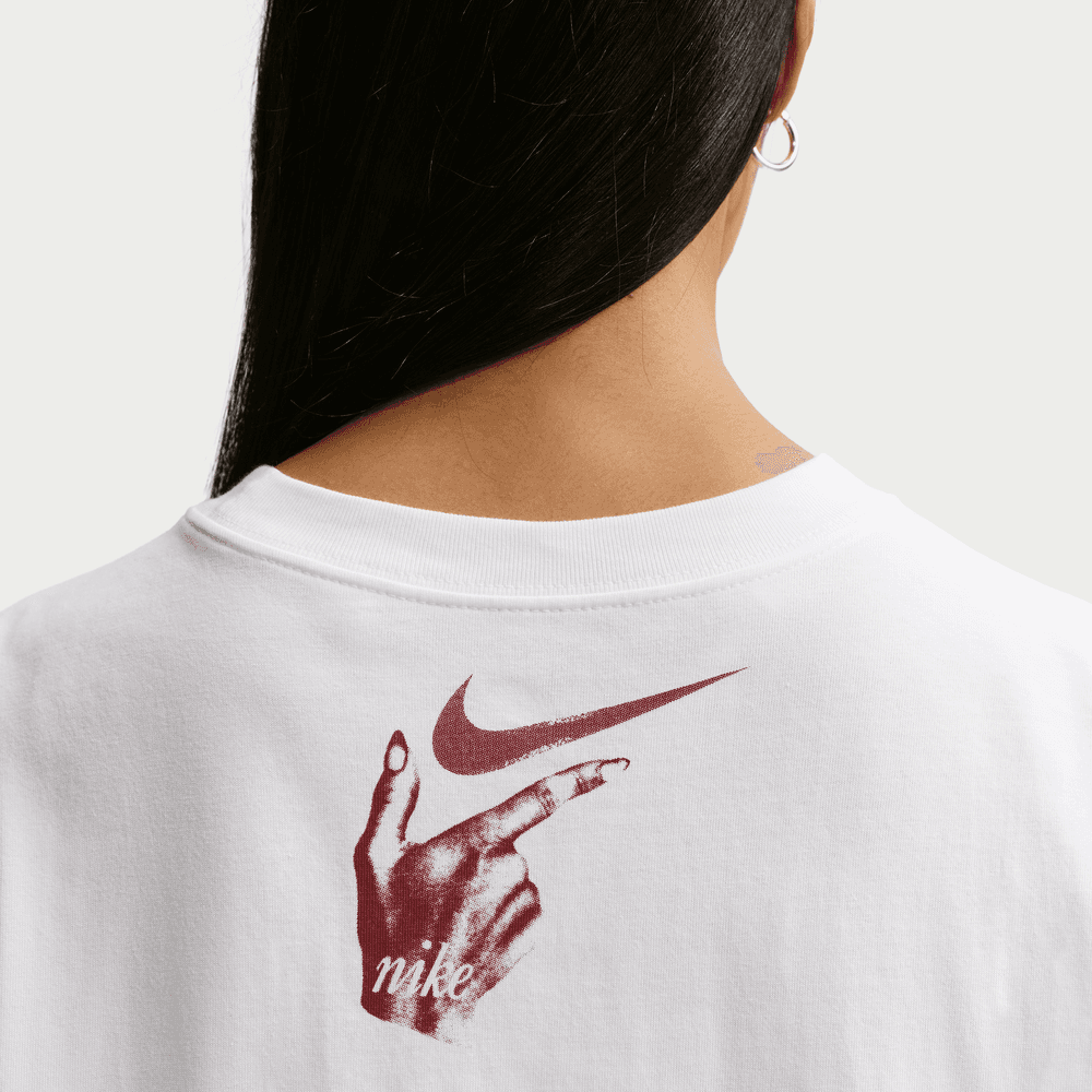 Wmns Nike Sportswear Oversized Long Sleeve Tee VDAY Tee