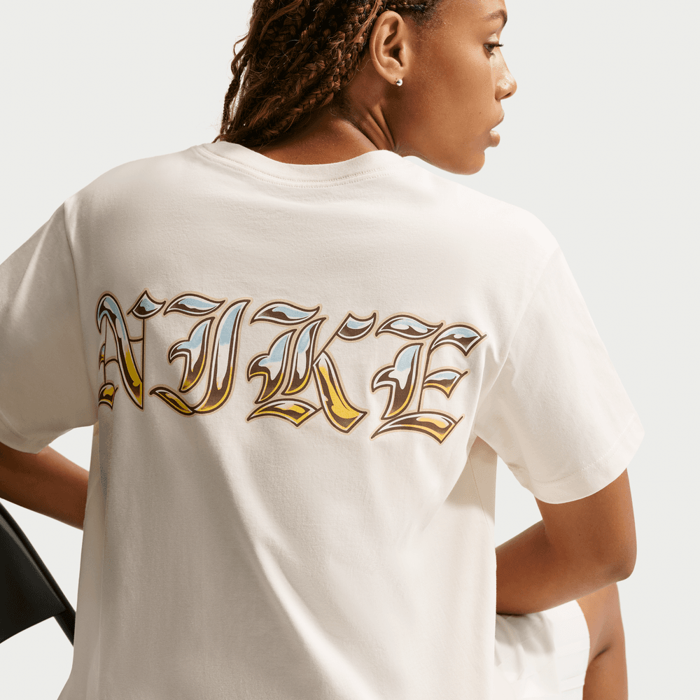 Wmns Nike Sportswear Classic Short Sleeve BRB Chrome Oversized Tee