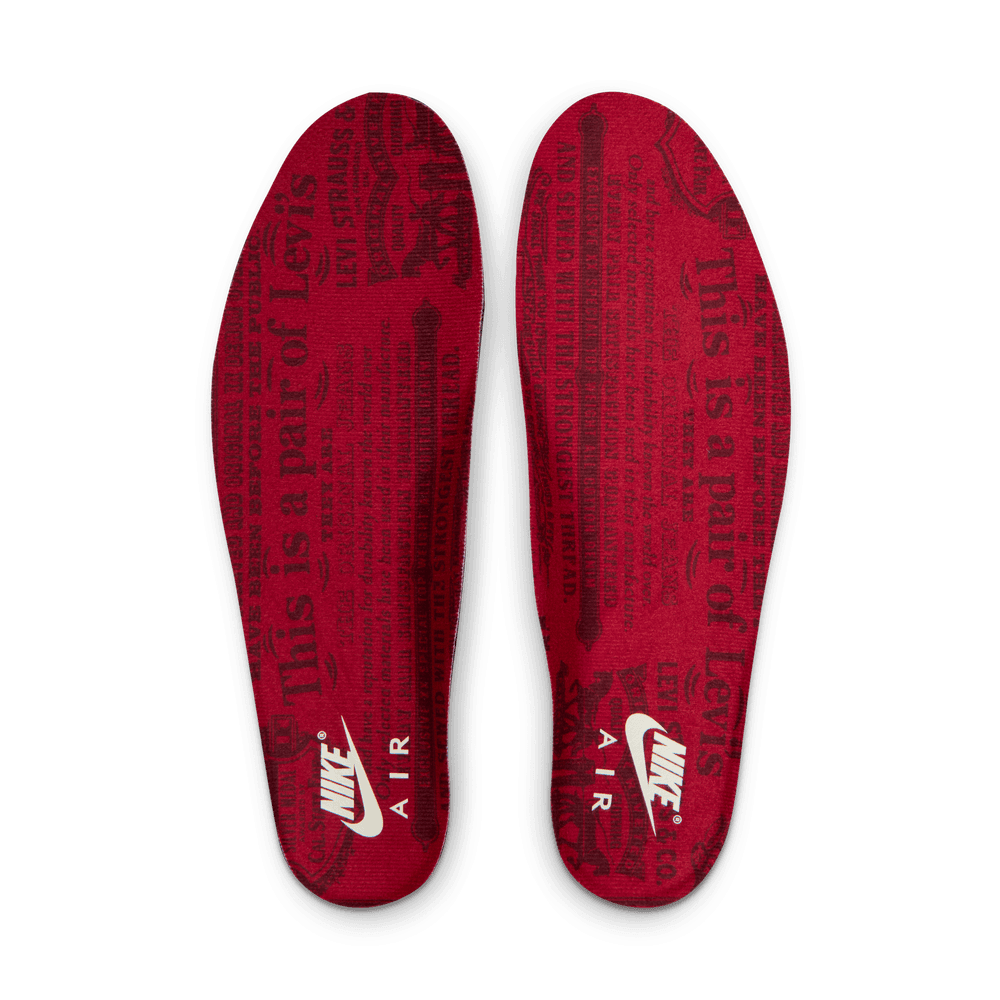 Air Jordan 3 x Levi's® "Indigo and Gym Red"