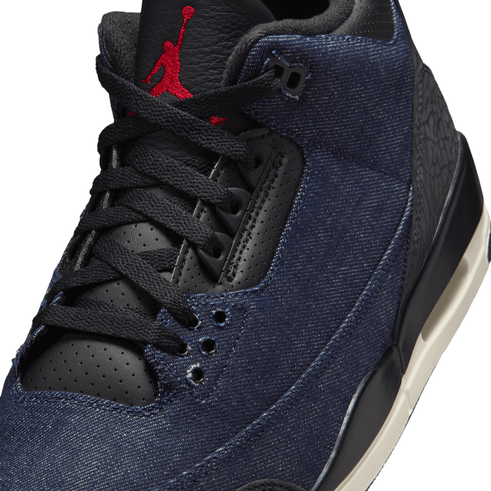 Air Jordan 3 x Levi's® "Indigo and Gym Red"