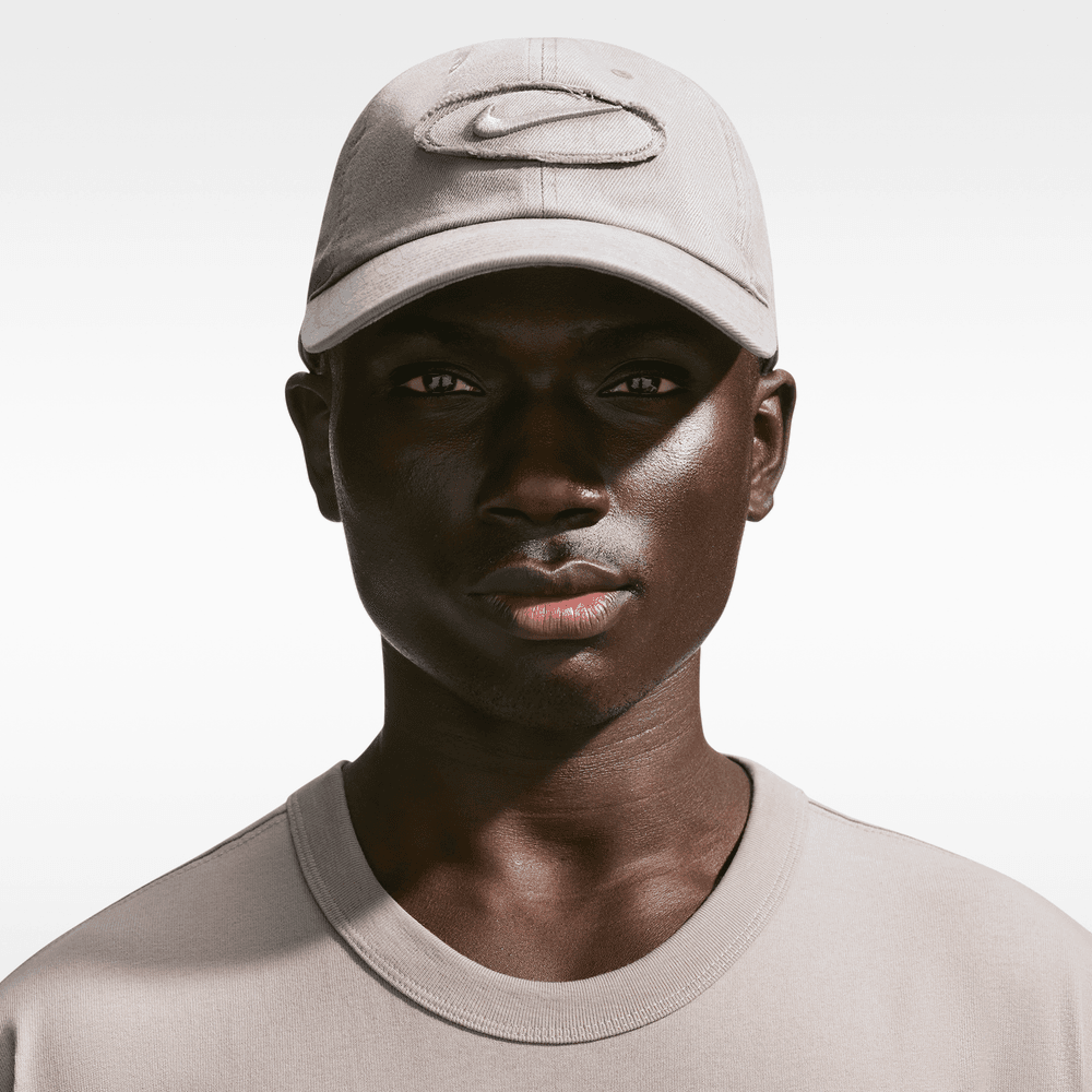 Nike Club Unstructured Denim Patch Cap