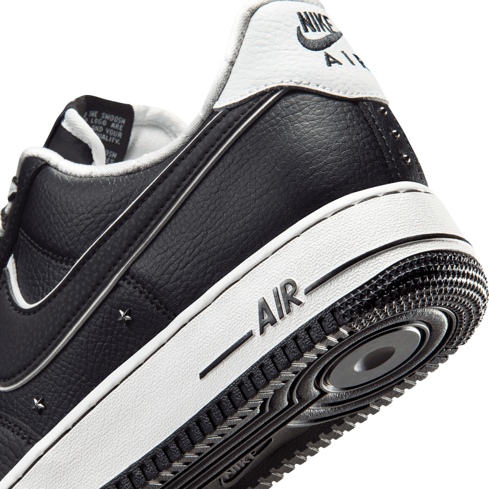 Nike Air Force 1 '07 Premium 'Black/Black-Summit White-Metallic