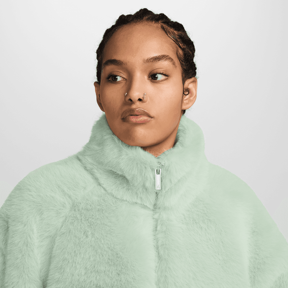 Wmns Air Jordan Flight Faux Fur Jacket