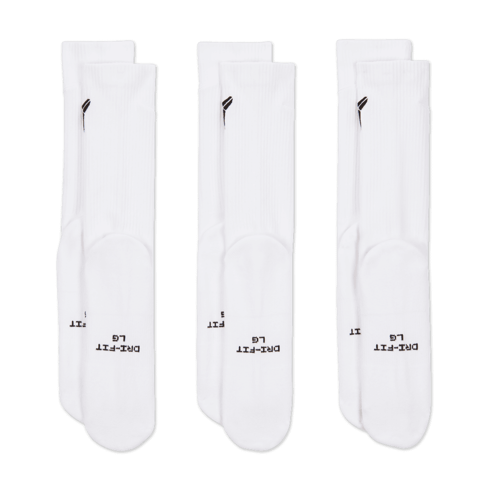 Nike Everyday Elevated "Kobe" Crew Socks (3 Pairs)
