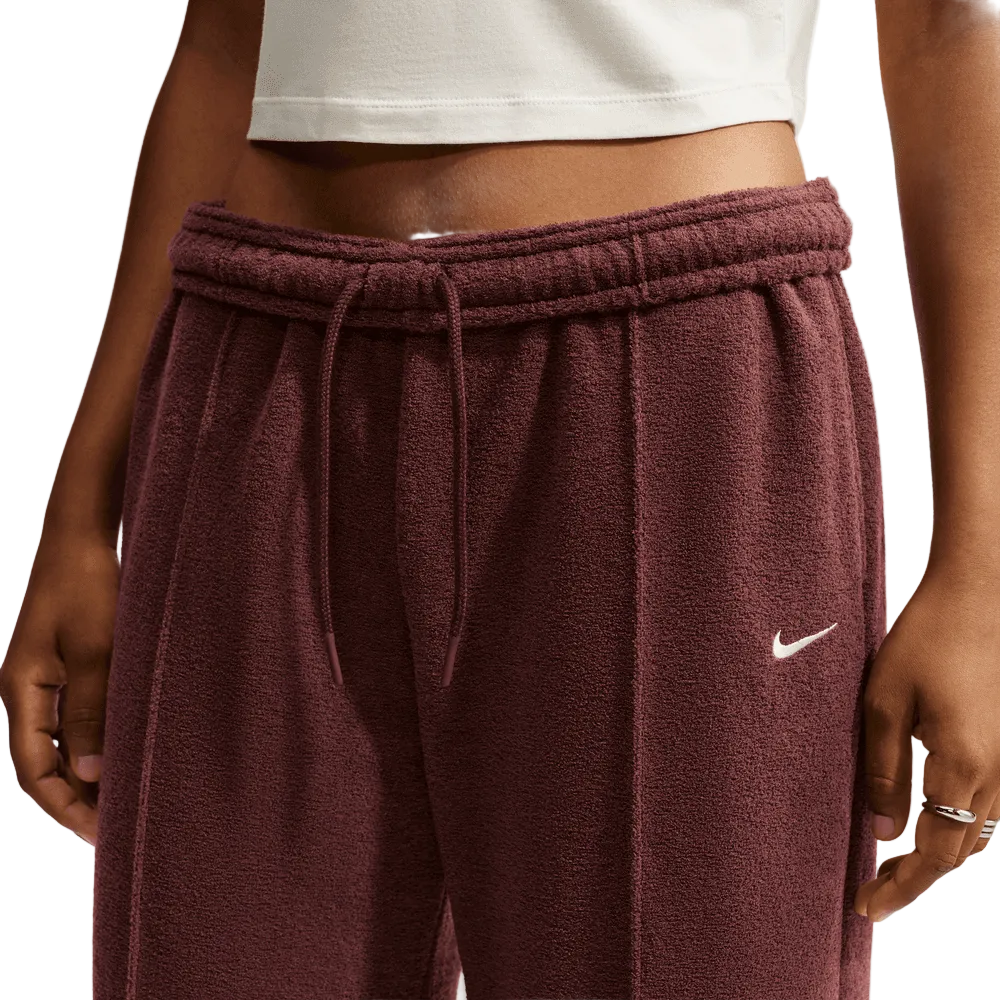 Wmns Nike Studio Fleece Plush Mid-Rise Wide-Leg Pants