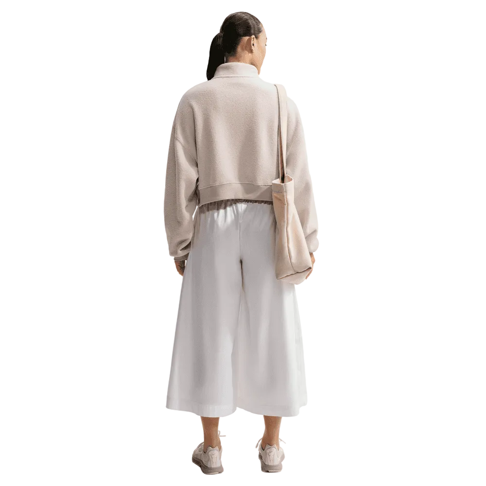 Wmns Nike Studio Fleece Plush Oversized Quarter-Zip Cropped Top