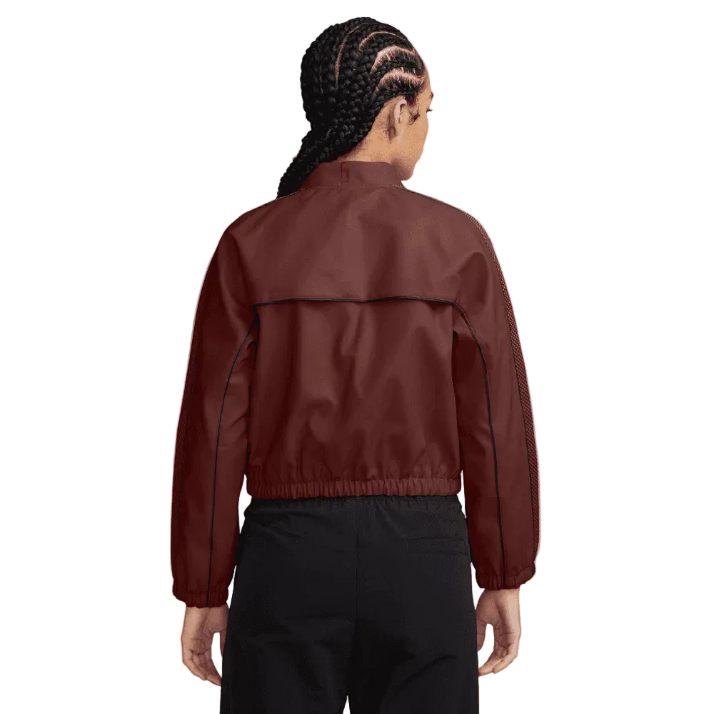 Wmns Nike Sportswear Faux Leather Track Jacket